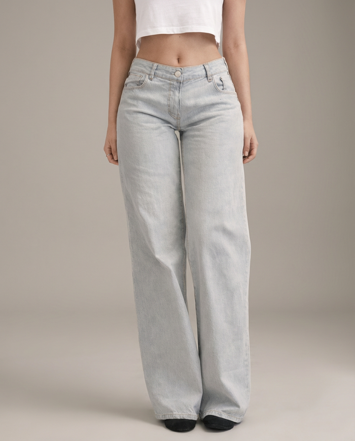 Tall Low Waist Baggy Jeans für große Frauen, extra lang - tallfinds