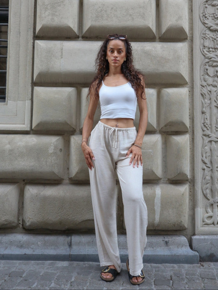 Tall Leinenhose